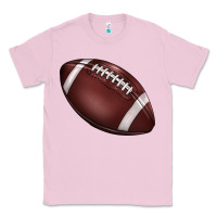 Bubblegum Pink football Classic Tee - BarkalooDesign