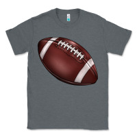 Charcoal Heather football Classic Tee - BarkalooDesign