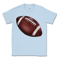 Dusty Blue football Classic Tee - BarkalooDesign
