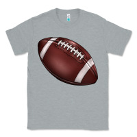 Heather Grey football Classic Tee - BarkalooDesign