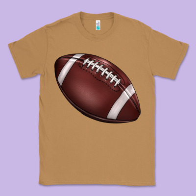 Football Classic Tee Designed By Barkaloodesign