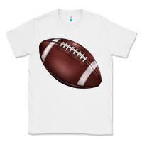 White football Classic Tee - BarkalooDesign