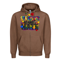 Chestnut straight against hate Zipper Hoodie - FaDigitalArtStudio