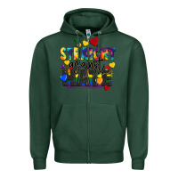 Sports Green straight against hate Zipper Hoodie - FaDigitalArtStudio