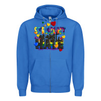 True Royal straight against hate Zipper Hoodie - FaDigitalArtStudio