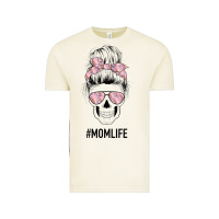 Vintage Arctic Pink Flower Mom Skull Vintage Tee - Bettercallsaul