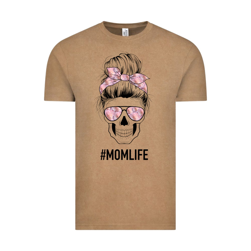 Pink Flower Mom Skull Vintage Tee by Bettercallsaul | Teevron