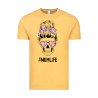 Vintage Mustard Pink Flower Mom Skull Vintage Tee - Bettercallsaul