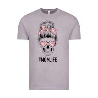 Vintage Zinc Pink Flower Mom Skull Vintage Tee - Bettercallsaul