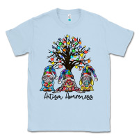 Dusty Blue autism awarenes Classic Tee - SublimationCraftShop