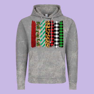 Christmas Brushstrokes Vintage Hoodie Designed By Bettercallsaul