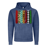 Vintage Denim Christmas Brushstrokes Vintage Hoodie - Bettercallsaul