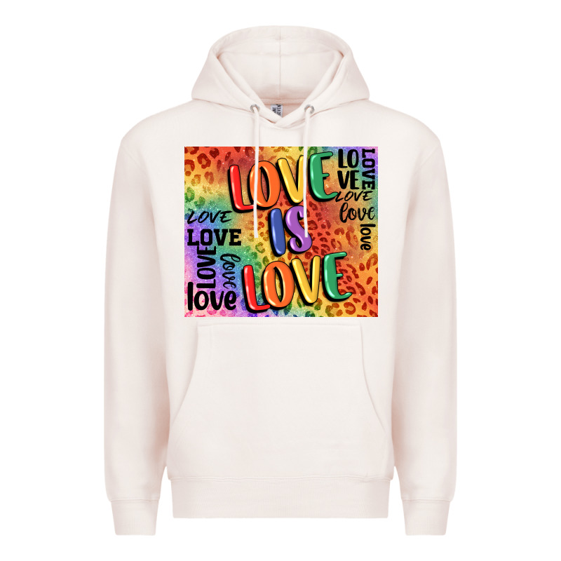 Pride Love Is Love Premium Hoodie by FaDigitalArtStudio | Teevron