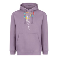 Lavender Dandelion Autism Puzzle Be Kind Heavyweight Hoodie - CowhideDigitalArt