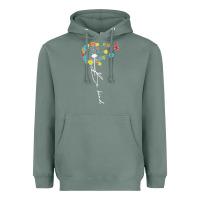 Sage Dandelion Autism Puzzle Be Kind Heavyweight Hoodie - CowhideDigitalArt