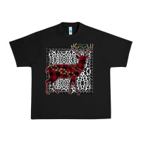 Black Christmas Deer Urban Heavy Tee - Bettercallsaul