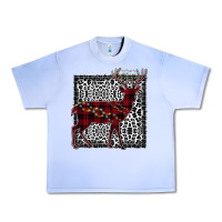 Grape Ice Christmas Deer Urban Heavy Tee - Bettercallsaul