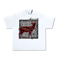 White Christmas Deer Urban Heavy Tee - Bettercallsaul