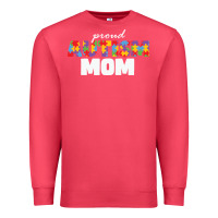 Cardinal LIL Autism Mom Premium Sweatshirt - CowhideDigitalArt
