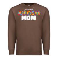 Chestnut LIL Autism Mom Premium Sweatshirt - CowhideDigitalArt