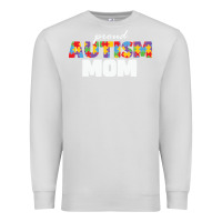 Dove Grey LIL Autism Mom Premium Sweatshirt - CowhideDigitalArt