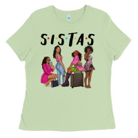 Sista Sisters Afro Black Women Ladies Tee | Teevron