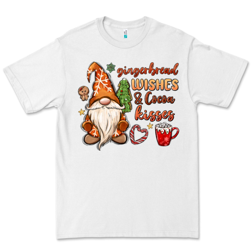 Gingerbread Wishes Cocoa Kisses Premium Tee by MaliasSmallBusiness | Teevron