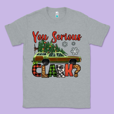 You Serious Clark Christmas Vacation Car Classic Tee Designed By Jasminsmagicworld