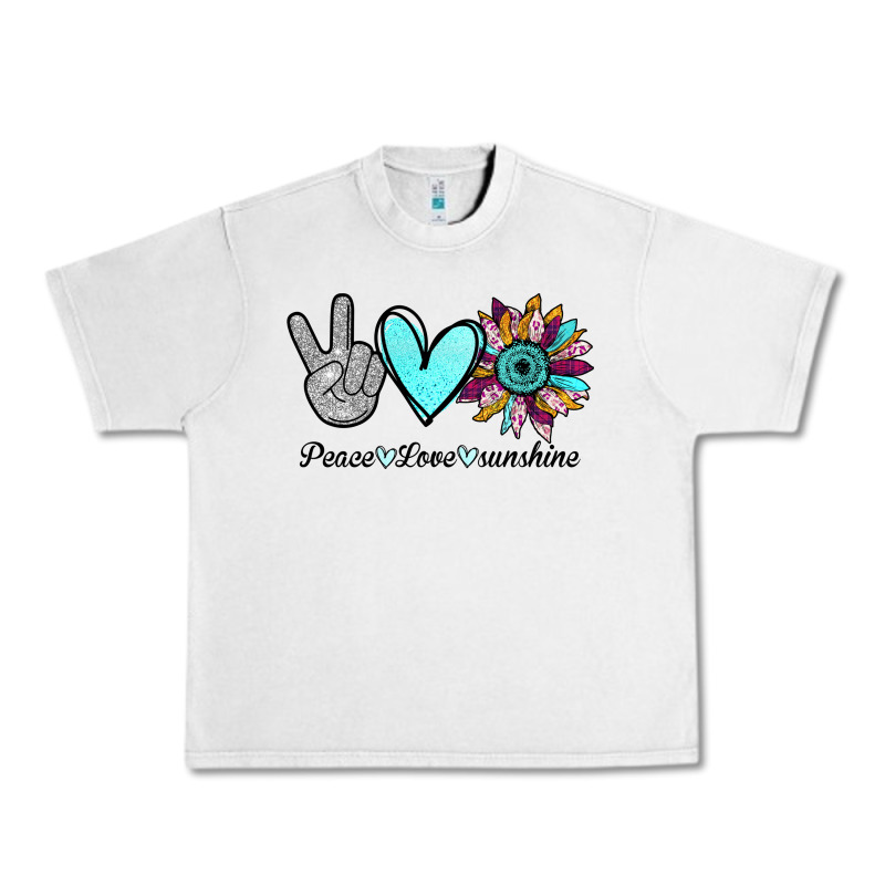Peace Love Sunshine Urban Heavy Tee by Bettercallsaul | Teevron