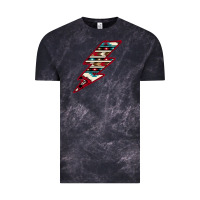Cloud Black Western Aztec Pattern Lightning Vintage Tee - Bettercallsaul
