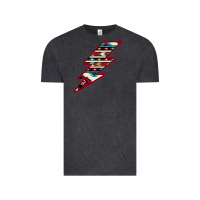 Vintage Black Western Aztec Pattern Lightning Vintage Tee - Bettercallsaul