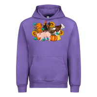 Tulip Farm Life Fall Pig Cow Rooster Urban Hoodie - Artiststas