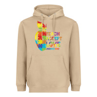 Mushroom Autism Teach Accept Understand Love Heavyweight Hoodie - CowhideDigitalArt