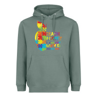 Sage Autism Teach Accept Understand Love Heavyweight Hoodie - CowhideDigitalArt
