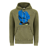 Vintage Olive english cocker spaniel mechanic 2 Vintage Hoodie - RanaPortraitStore