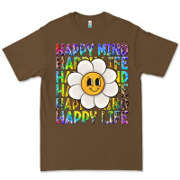 Cacao happy mind happy life Premium Tee - NancyCooperArtShop