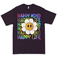 Plum happy mind happy life Premium Tee - NancyCooperArtShop