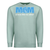 Seafoam lil autism mom Premium Sweatshirt - CowhideDigitalArt