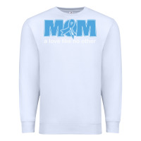 White lil autism mom Premium Sweatshirt - CowhideDigitalArt