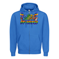 True Royal lgbtq friendly pride Zipper Hoodie - FaDigitalArtStudio