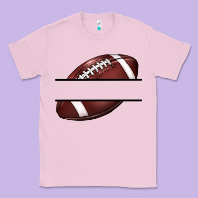 Football Name Frame Classic Tee Designed By Barkaloodesign