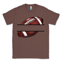 Chestnut football name frame Classic Tee - BarkalooDesign