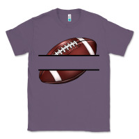 Lavender football name frame Classic Tee - BarkalooDesign