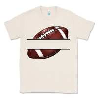 Natural football name frame Classic Tee - BarkalooDesign