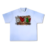 Grape Ice Peace Love Christmas Urban Heavy Tee - Bettercallsaul