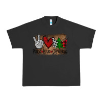 Pigment Black Peace Love Christmas Urban Heavy Tee - Bettercallsaul