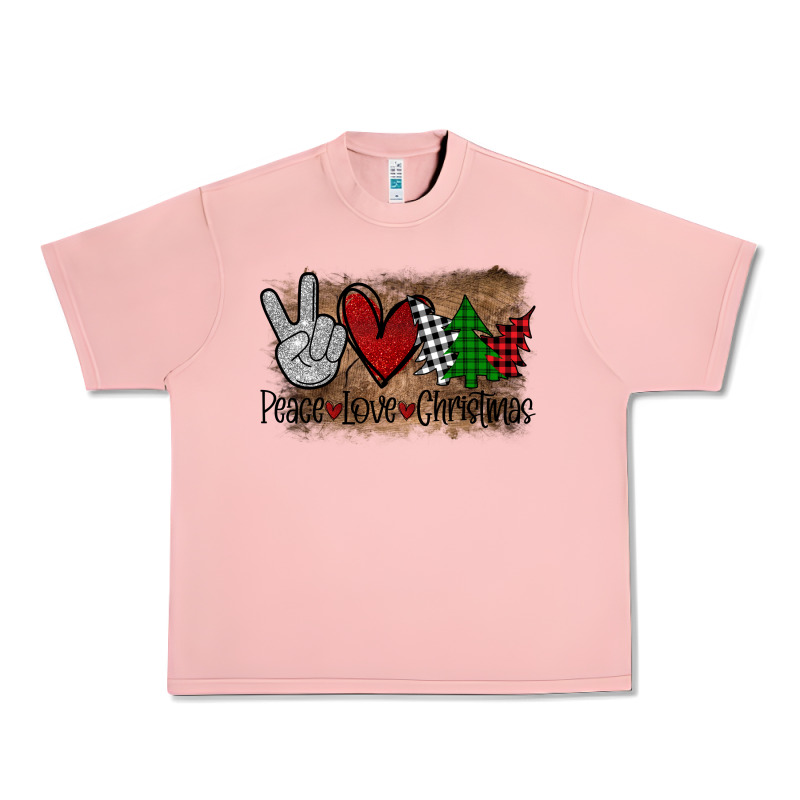 Peace Love Christmas Urban Heavy Tee by Bettercallsaul | Teevron