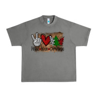 Tornado Peace Love Christmas Urban Heavy Tee - Bettercallsaul