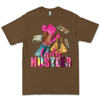 Cacao lady hustler afro high heels Premium Tee - NancyCooperArtShop