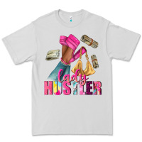 Dove Grey lady hustler afro high heels Premium Tee - NancyCooperArtShop
